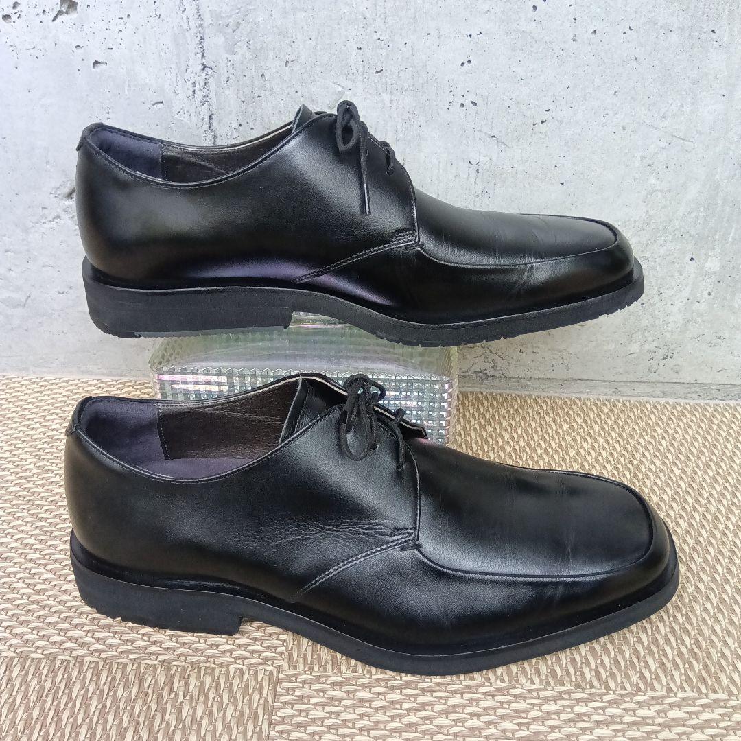 【未使用級】アシックス ランウォーク　ビジネスシューズ Uチップ 25.5cm黒