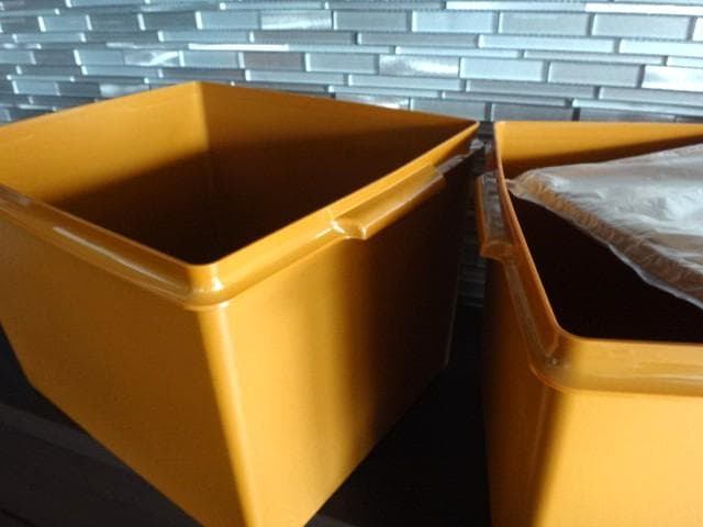 新品★タッパーウェア★2点セット★ウルトラディープスーパーケース★42リットル