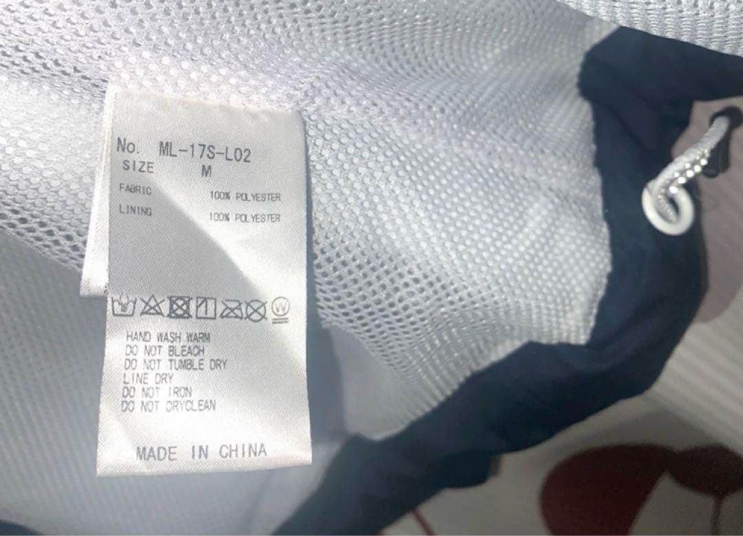 MARK & LONA ナイロンセットアップ　撥水　2way ネイビー