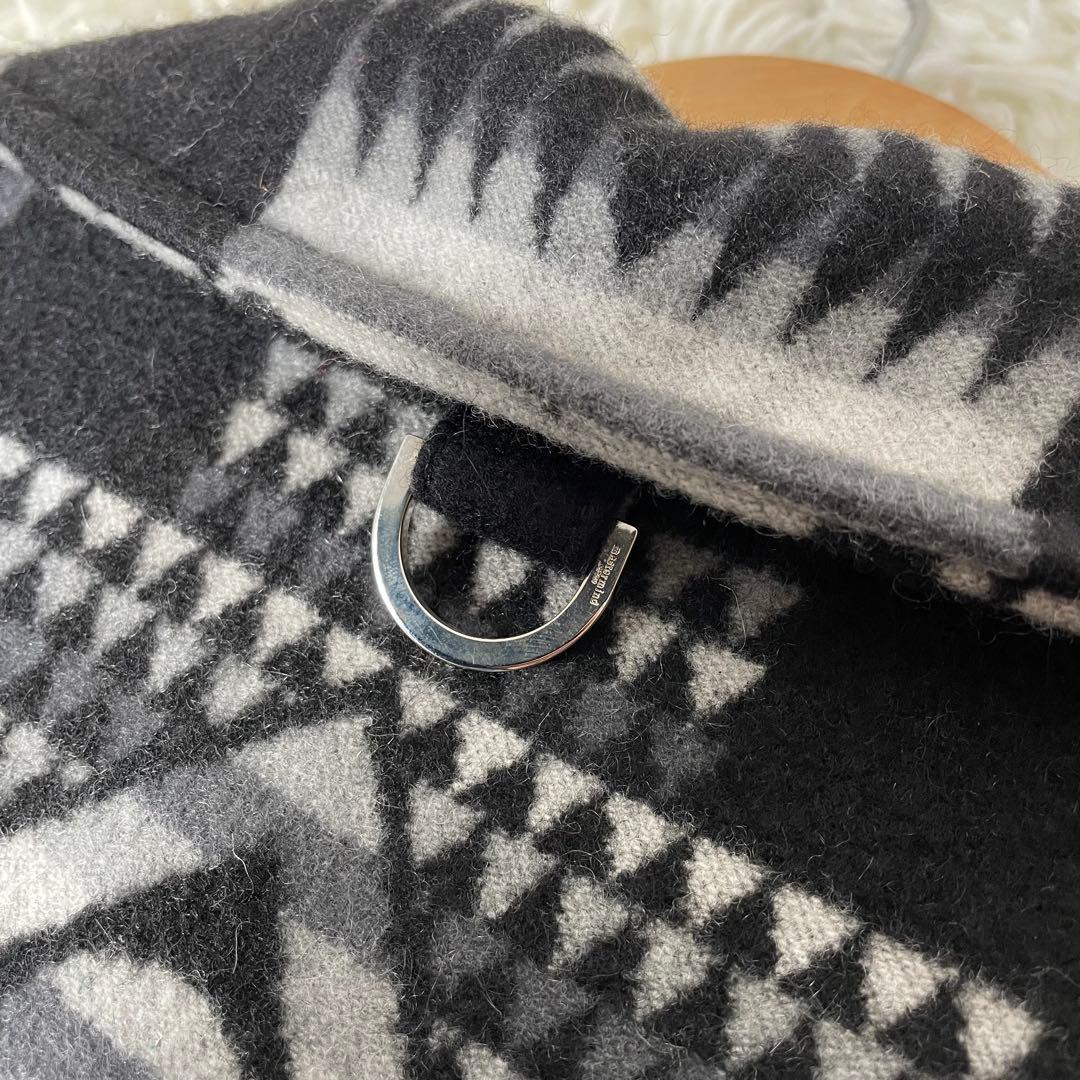 【極美品】mastermind JAPAN スカル柄ロングコート　カシミヤM