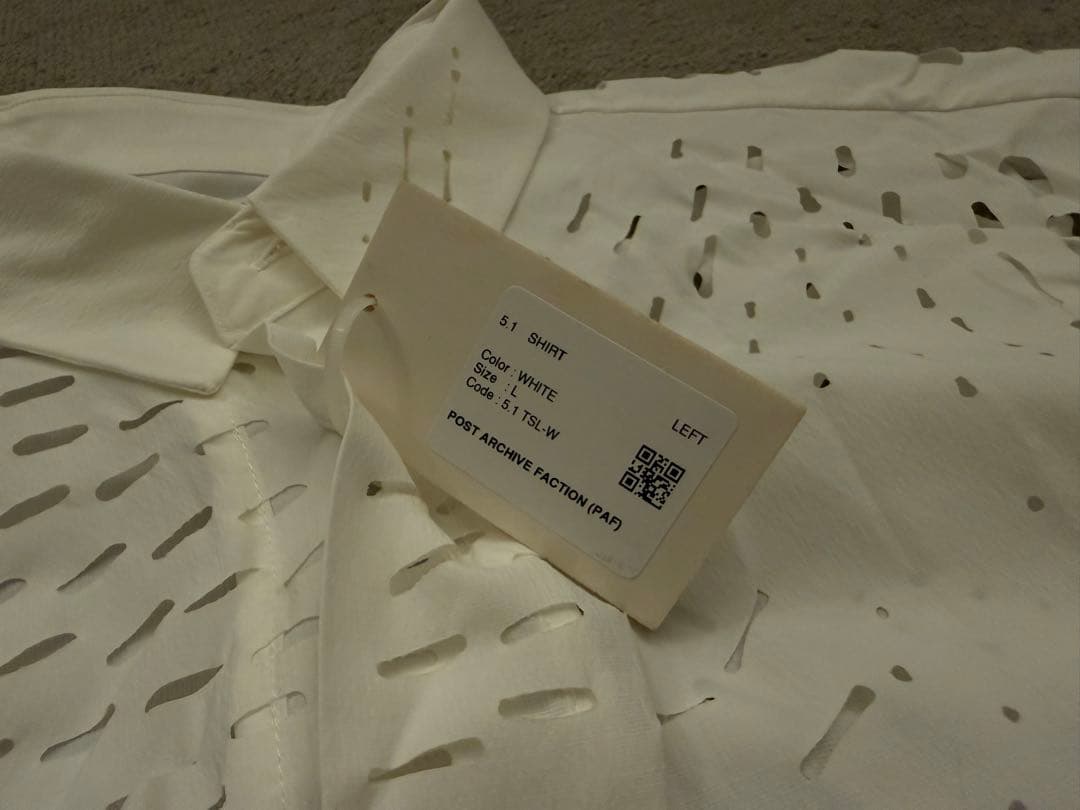 post archive faction 5.1 SHIRT LEFT 未使用品
