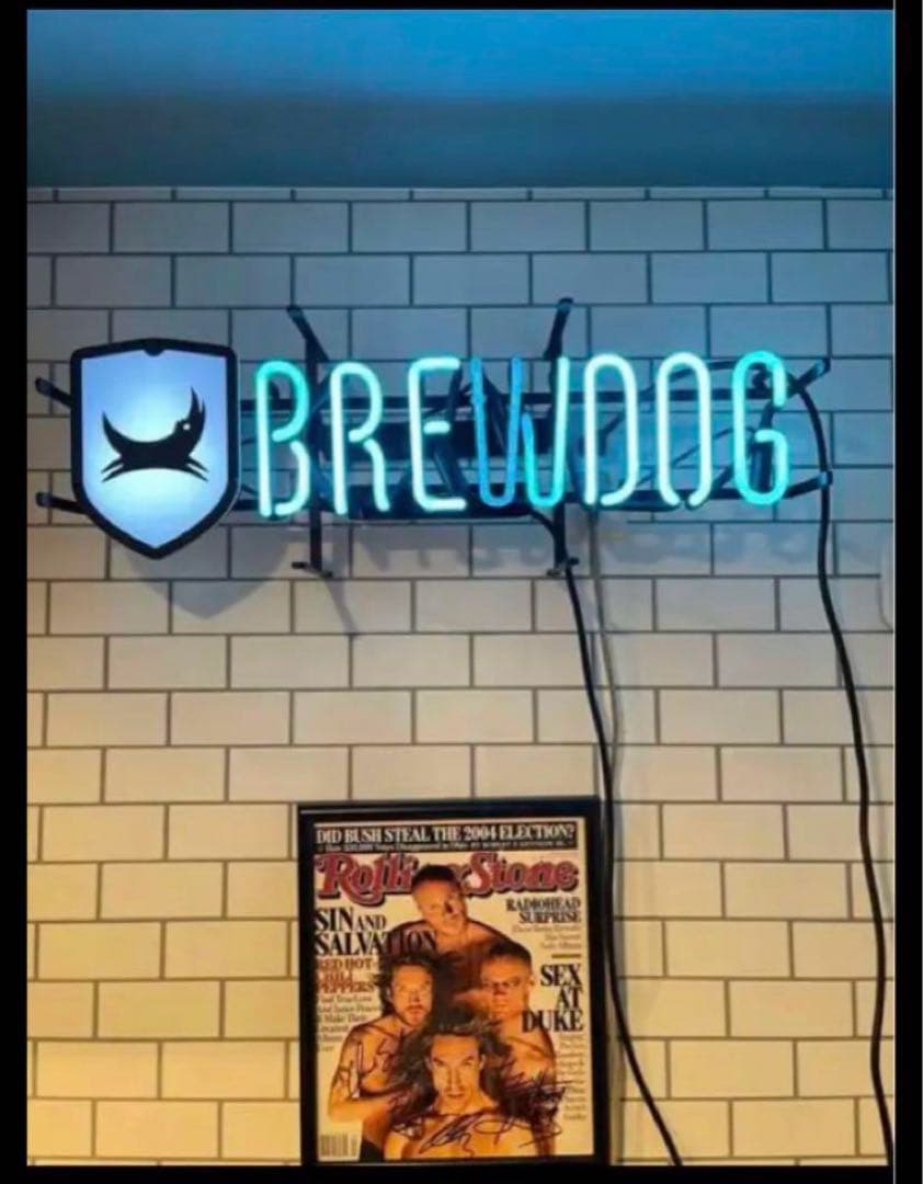 BREWDOG ブリュードッグLEDネオンサイン 新品未使用 未開封品