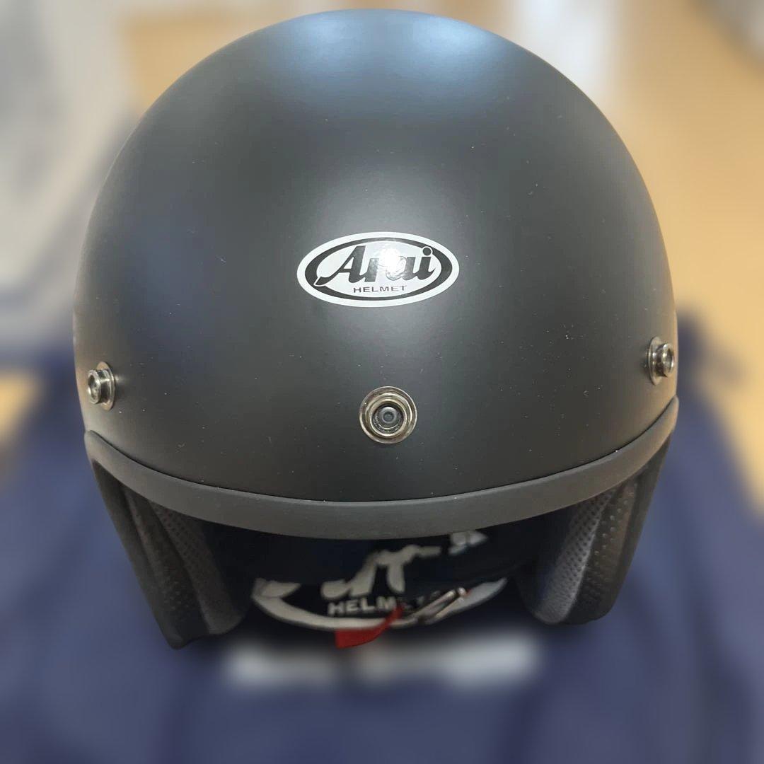 アライ ヘルメット ジェットCLASSIC MOD ラバーブラックM57-58
