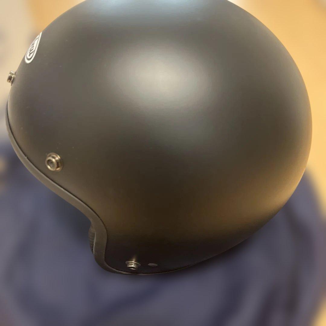 アライ ヘルメット ジェットCLASSIC MOD ラバーブラックM57-58