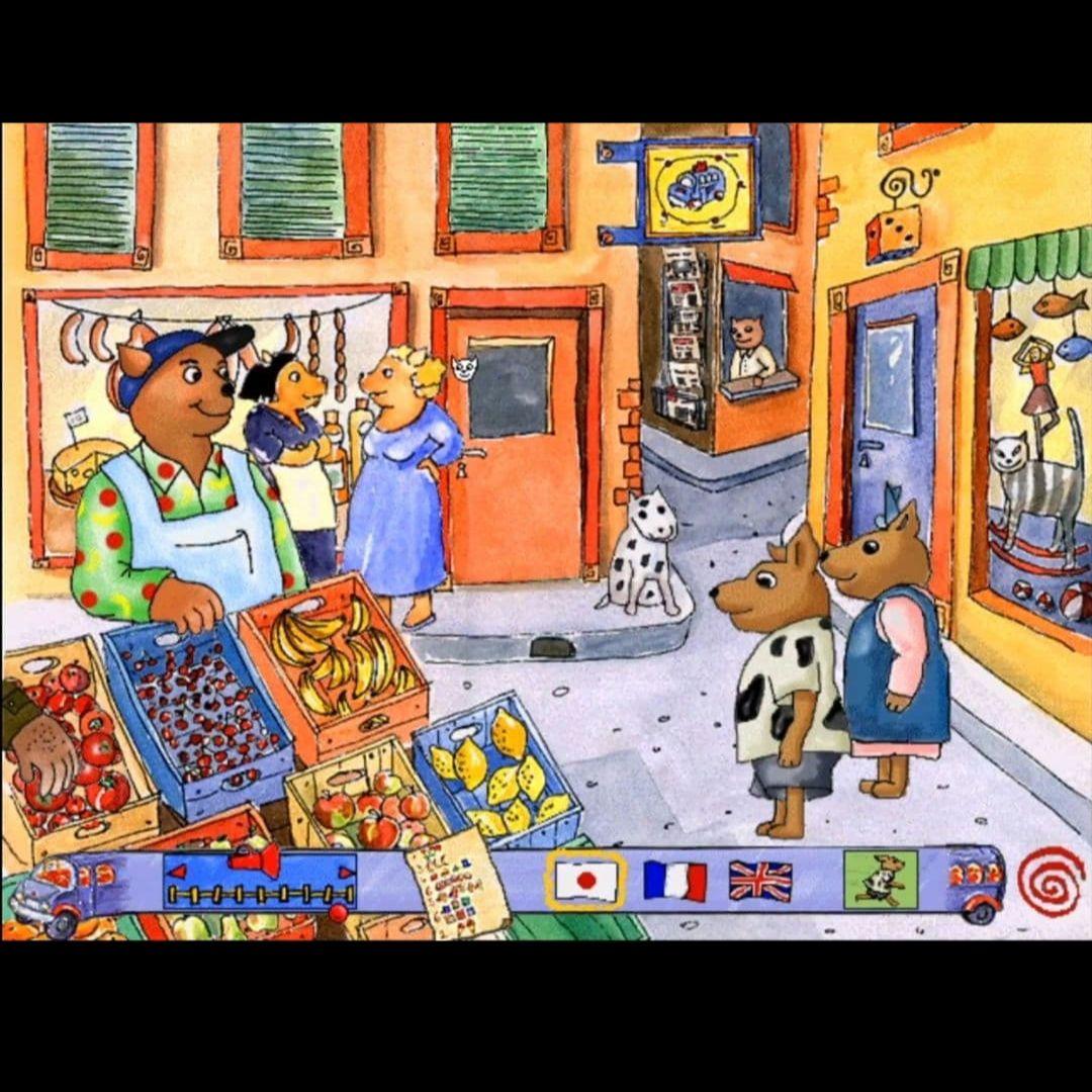 マックスとマリー かいものにいく PCゲーム Win Mac CD-ROM絵本