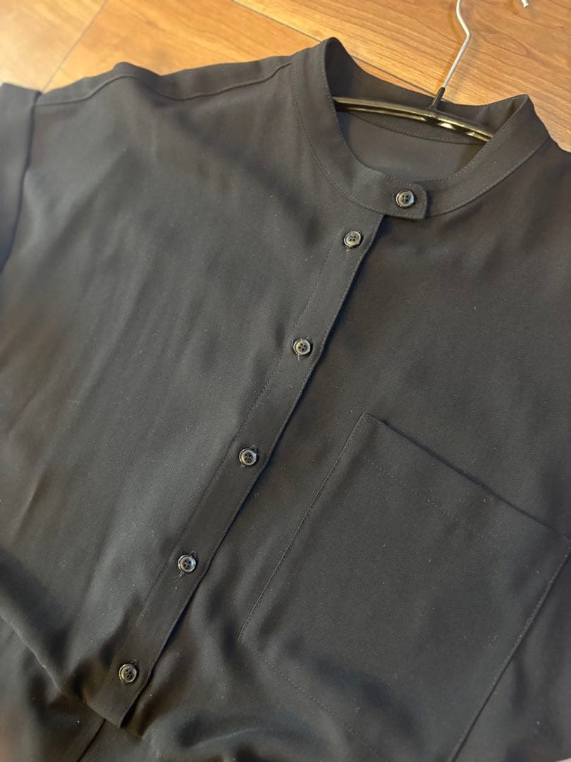 2024SS マチャット ハーフスリーブ　オールインワン　ブラック