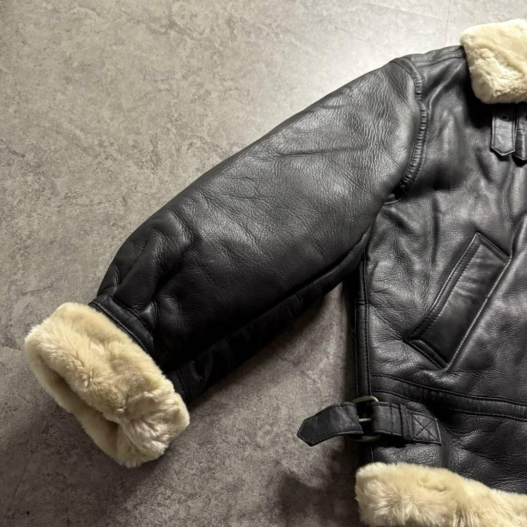 【極美品】サントリー　M フライトジャケット　B-3 ボスジャン　牛革　非売品