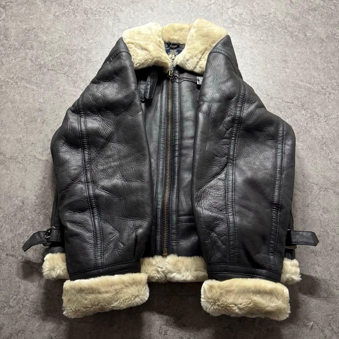 【極美品】サントリー　M フライトジャケット　B-3 ボスジャン　牛革　非売品