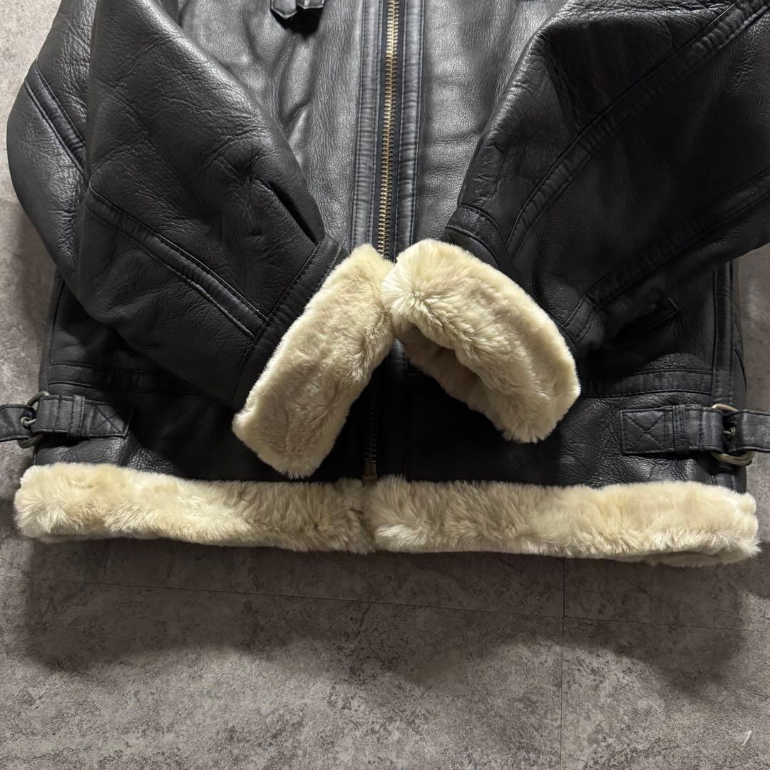 【極美品】サントリー　M フライトジャケット　B-3 ボスジャン　牛革　非売品