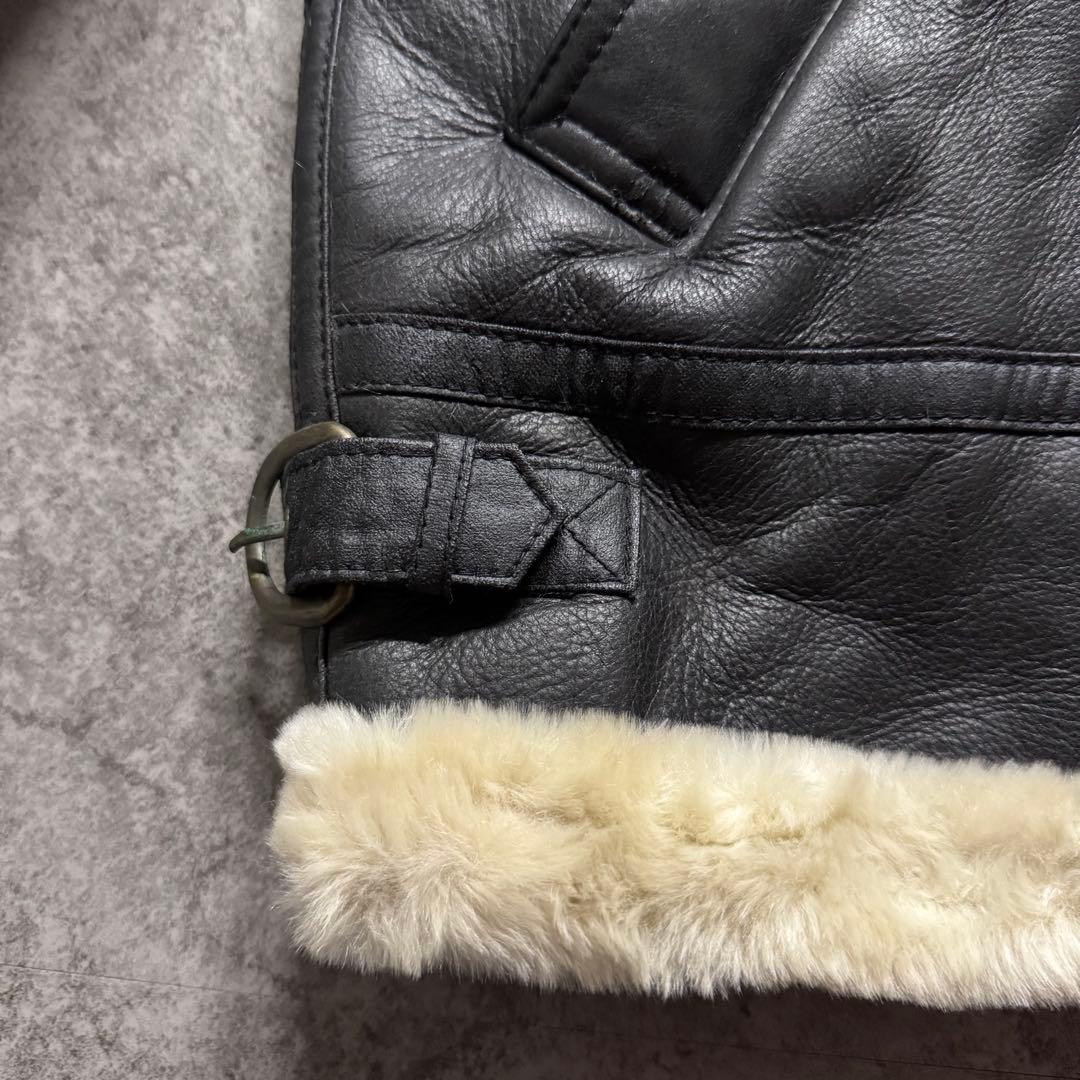 【極美品】サントリー　M フライトジャケット　B-3 ボスジャン　牛革　非売品