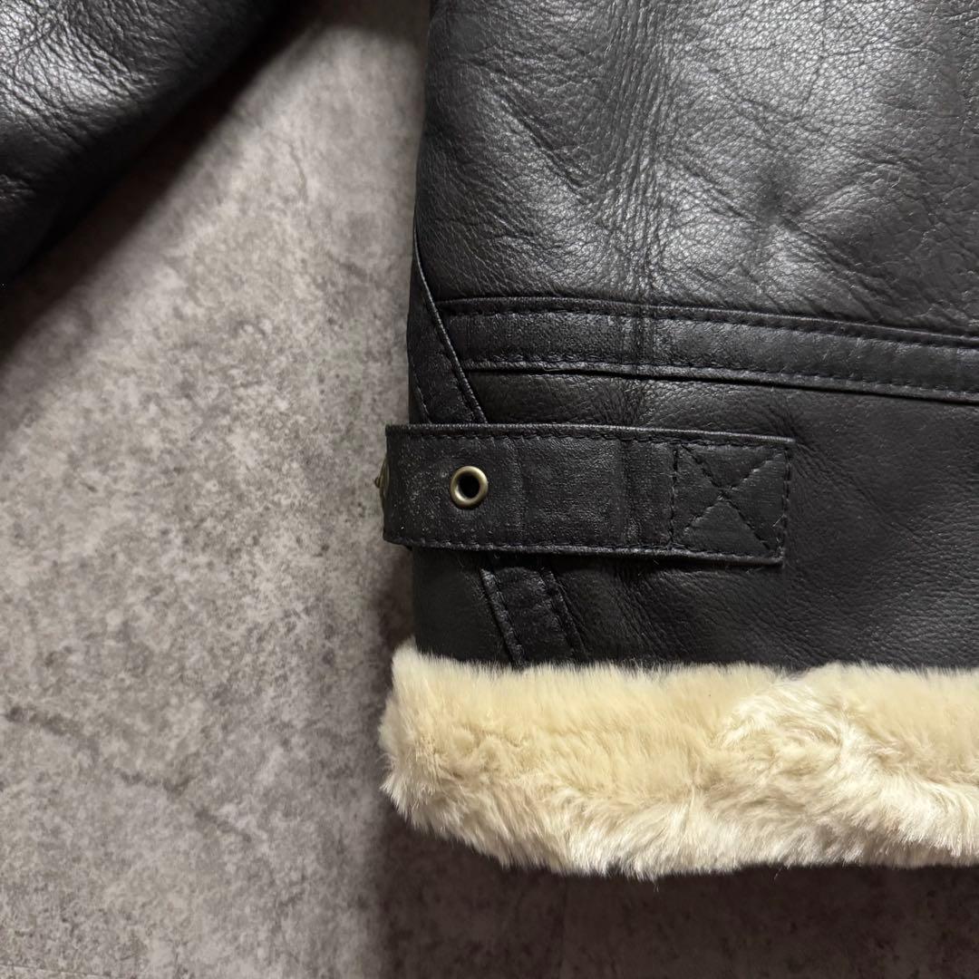 【極美品】サントリー　M フライトジャケット　B-3 ボスジャン　牛革　非売品