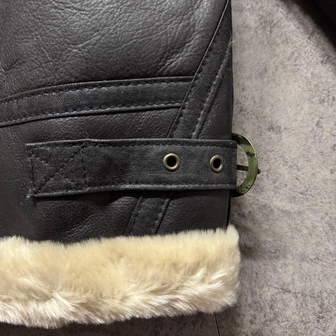 【極美品】サントリー　M フライトジャケット　B-3 ボスジャン　牛革　非売品