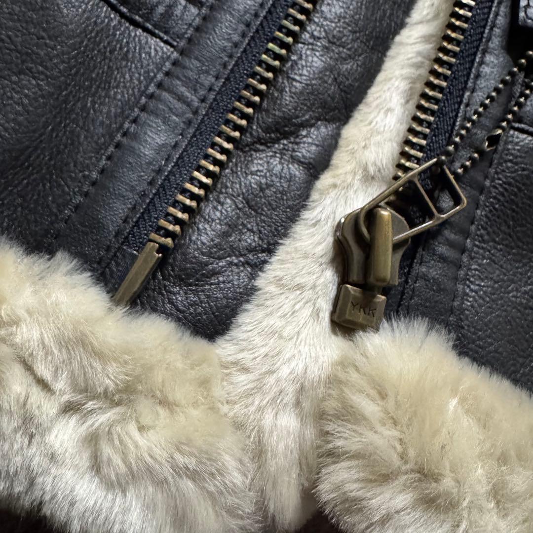 【極美品】サントリー　M フライトジャケット　B-3 ボスジャン　牛革　非売品