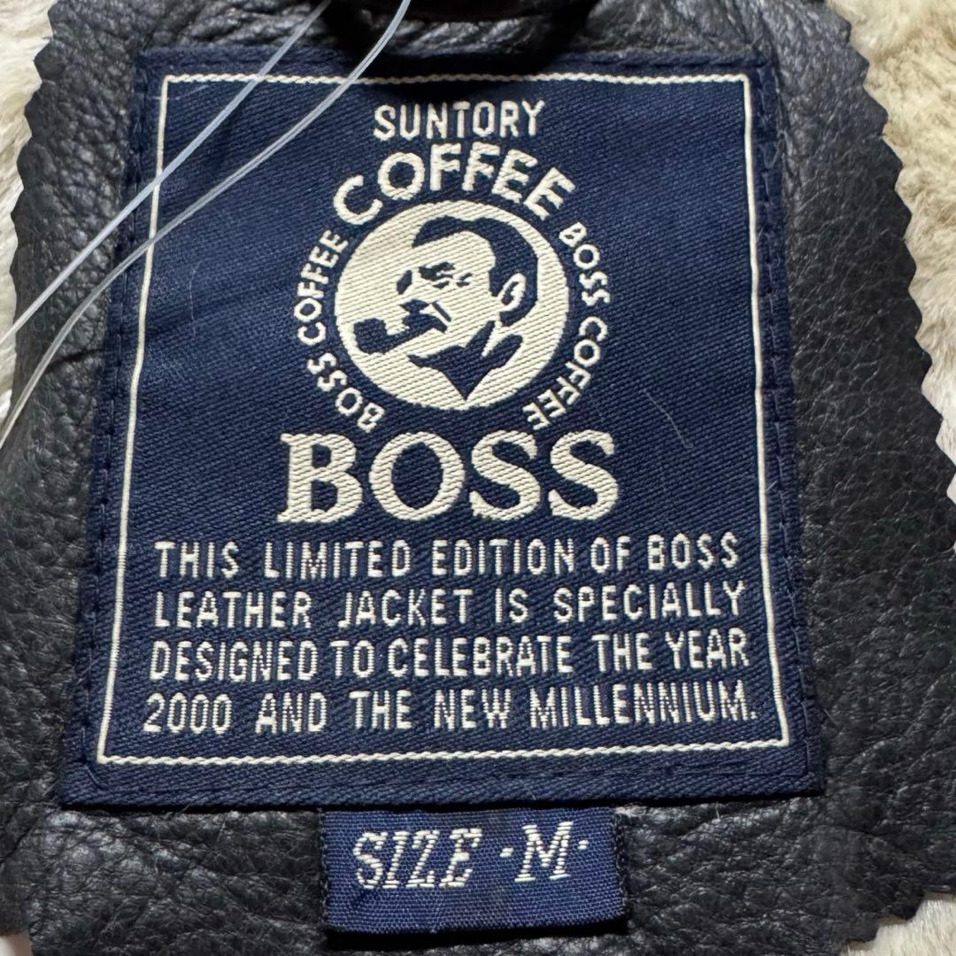 【極美品】サントリー　M フライトジャケット　B-3 ボスジャン　牛革　非売品