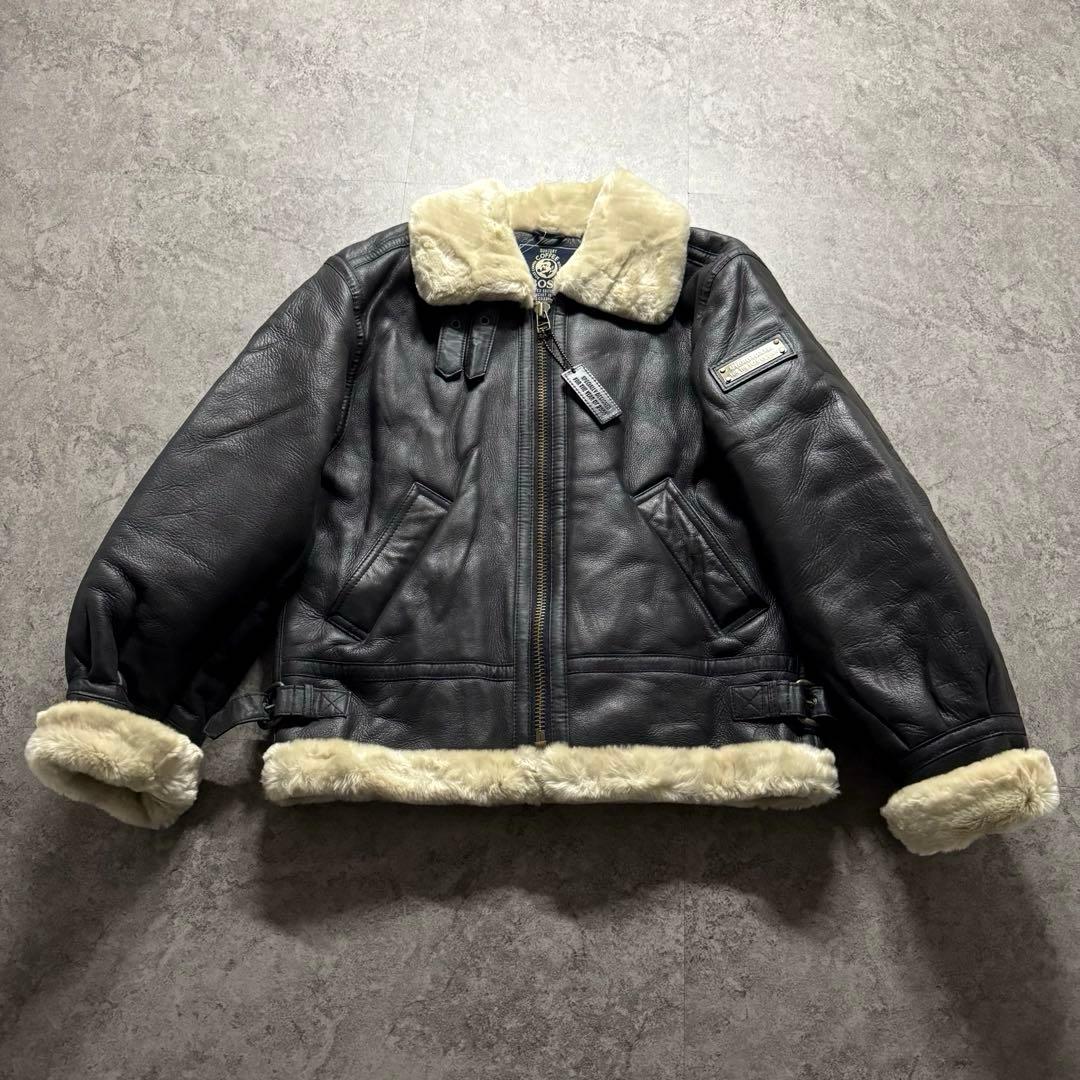 【極美品】サントリー　M フライトジャケット　B-3 ボスジャン　牛革　非売品