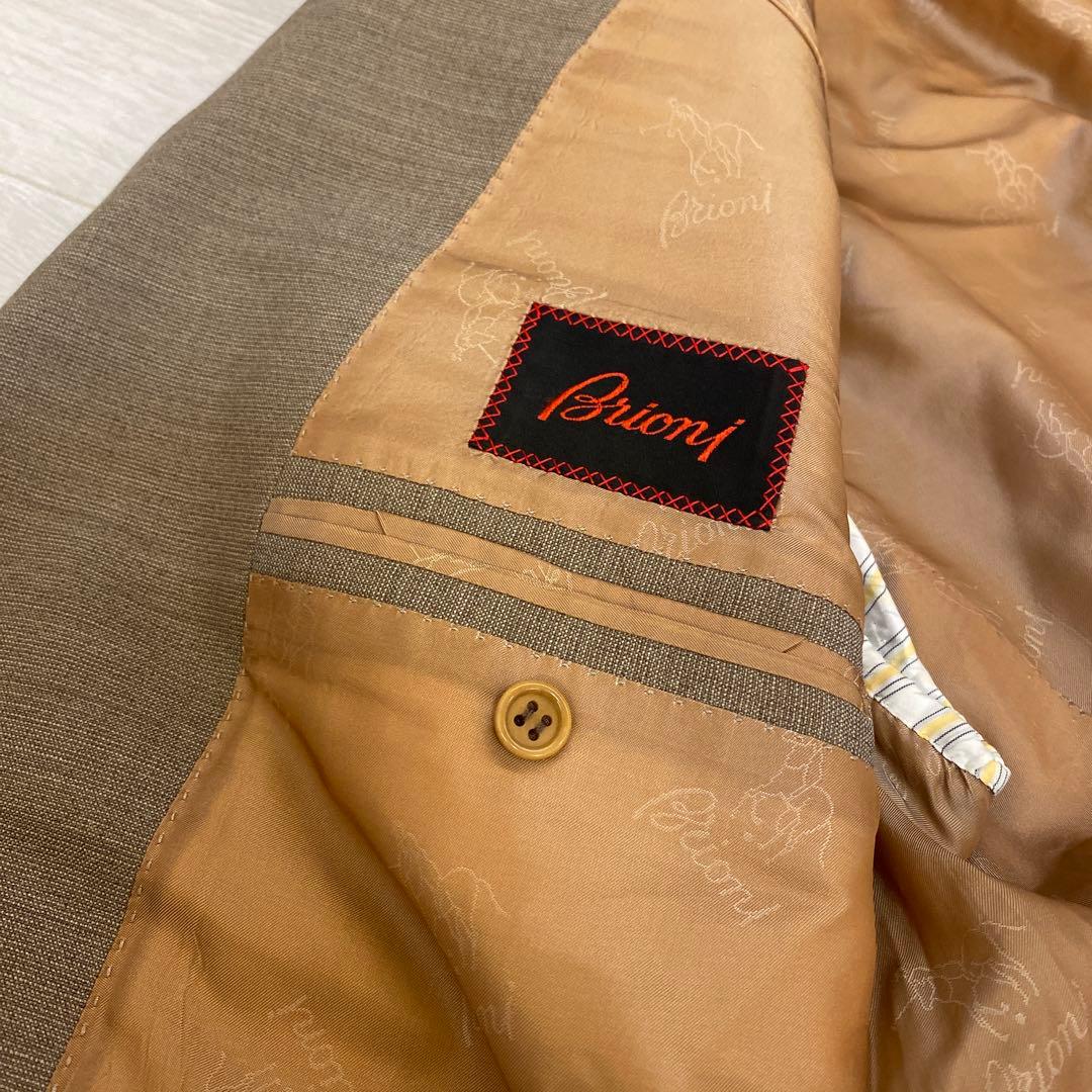 難有り Brioni ブリオーニ 春夏セットアップスーツ PALATINO