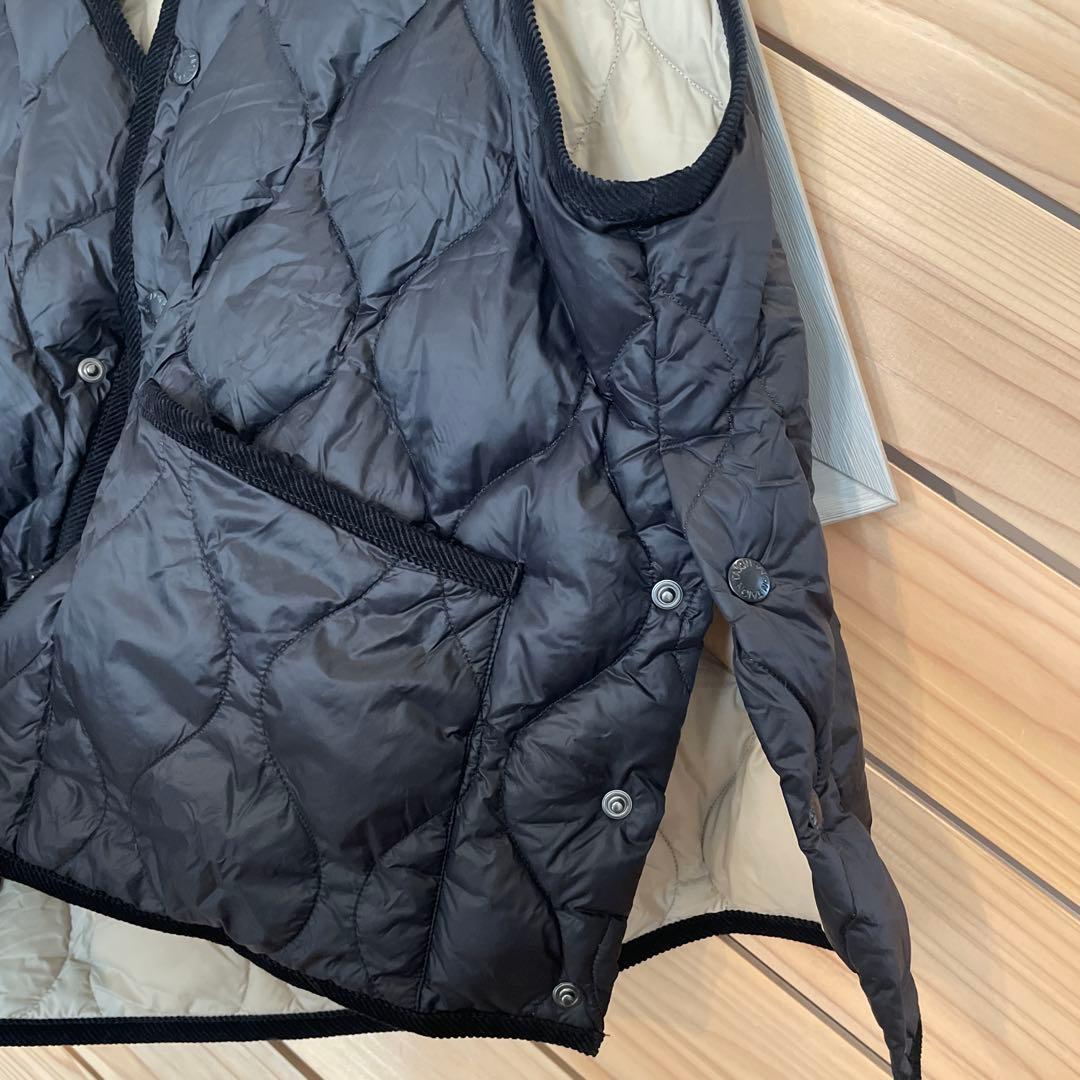 TAION OSHMAN'S キルティングベスト ブラック