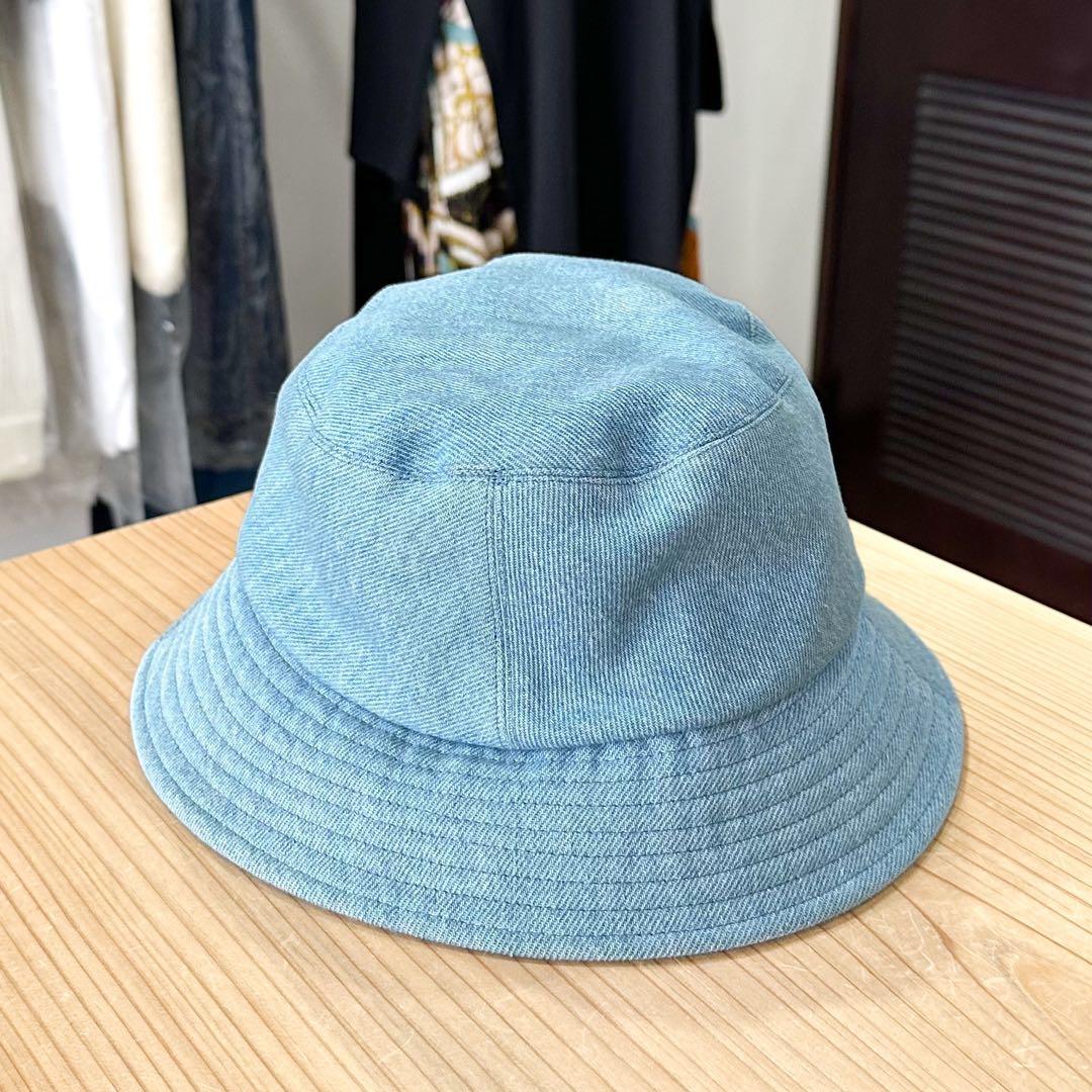CHANEL シャネル バケットハット CHANELロゴ デニム M
