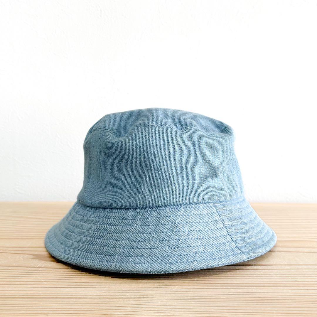 CHANEL シャネル バケットハット CHANELロゴ デニム M