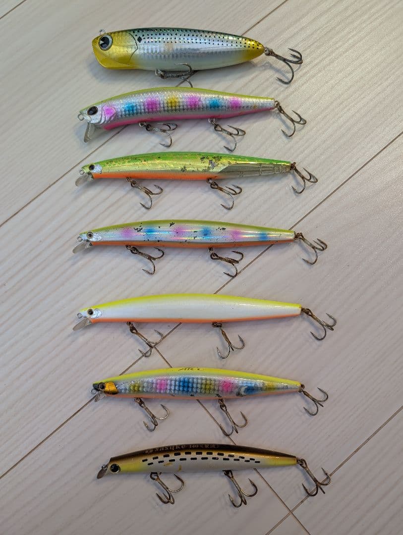 シーバスルアー　セット7個　ima　シマノ　DAIWA