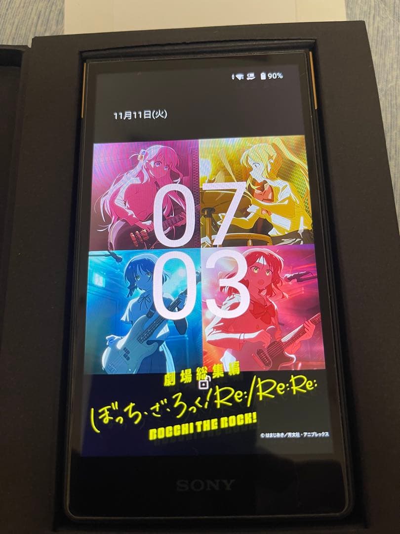 SONY NW-ZX707 ぼっち・ざ・ろっく！　 ウォークマン