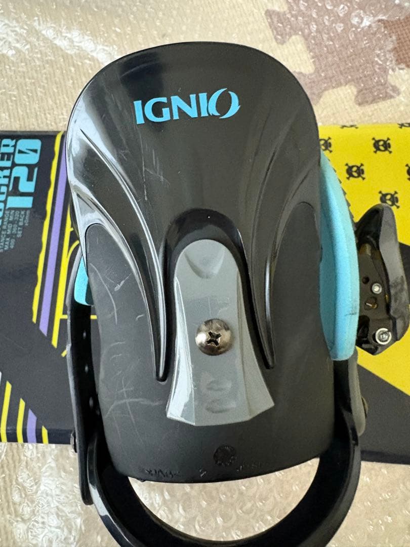 IGNIO　キッズスノーボードセット　120cm