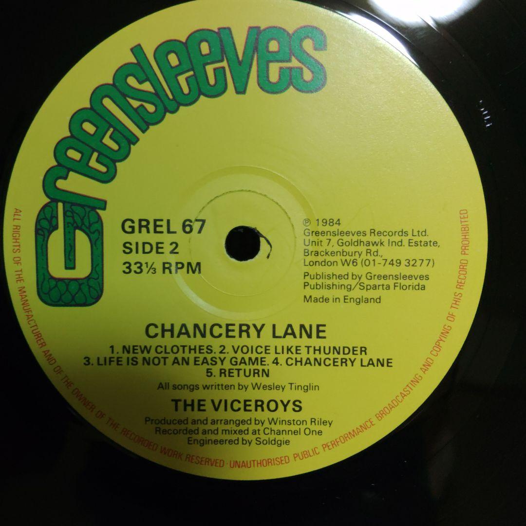 洋楽 The Viceroys /Chancery Lane