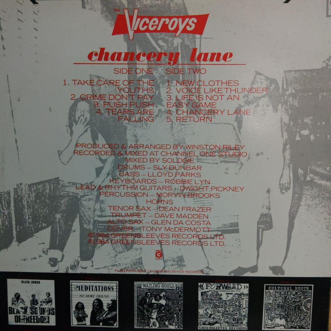 洋楽 The Viceroys /Chancery Lane