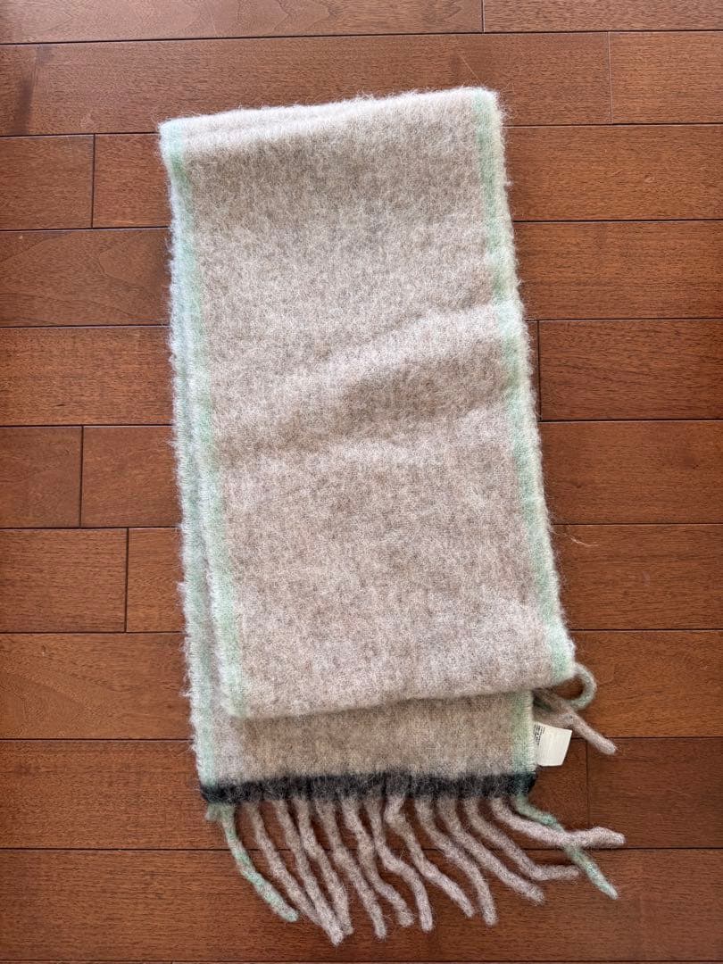 Acne Studios ウールモヘアスカーフ - ナロー