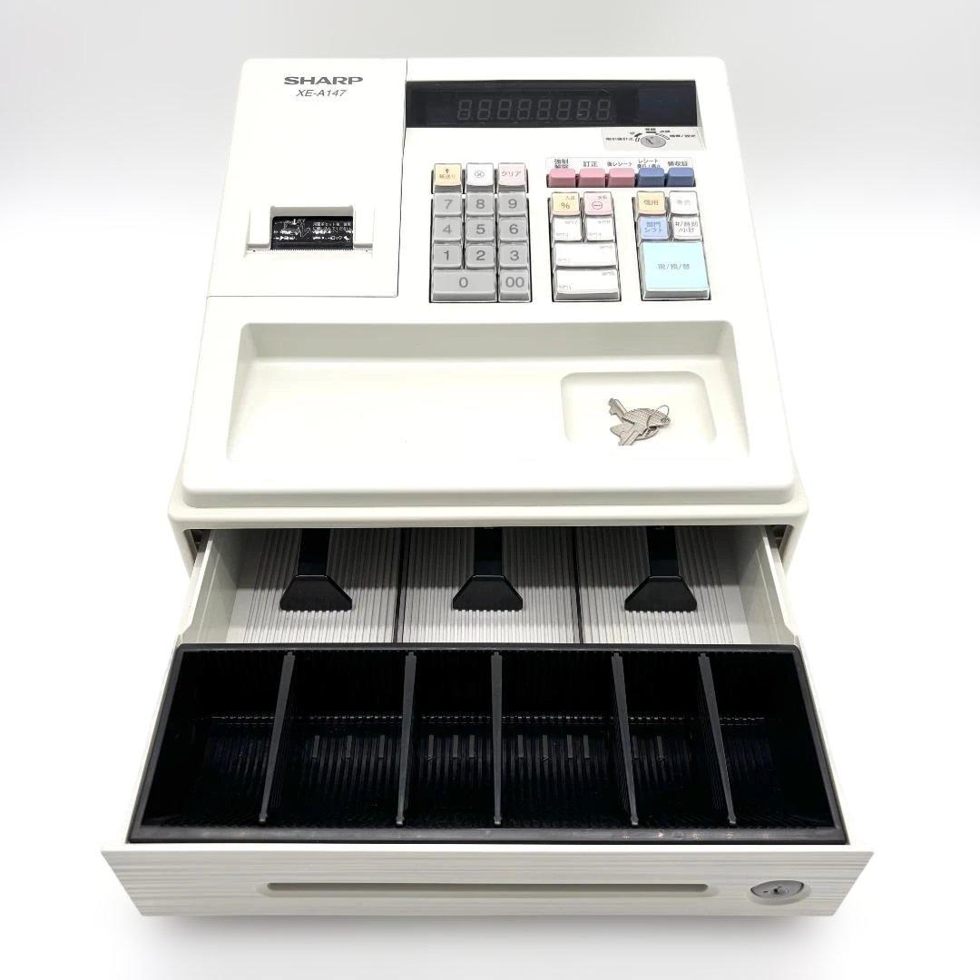 SHARP XE-A147 レジスター 本体