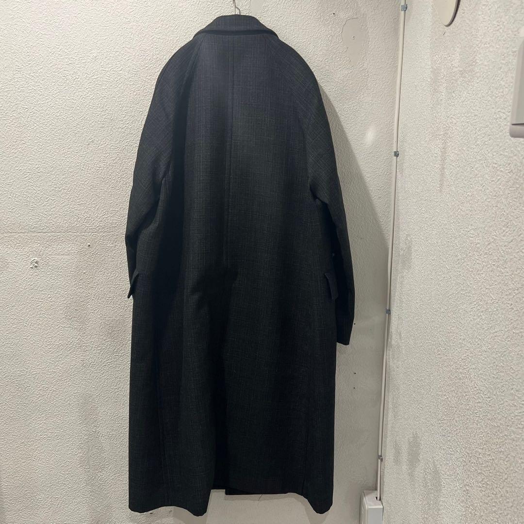 ジャケット・アウター AURALEE BLUEFACED WOOL CHESTERFIELD COAT