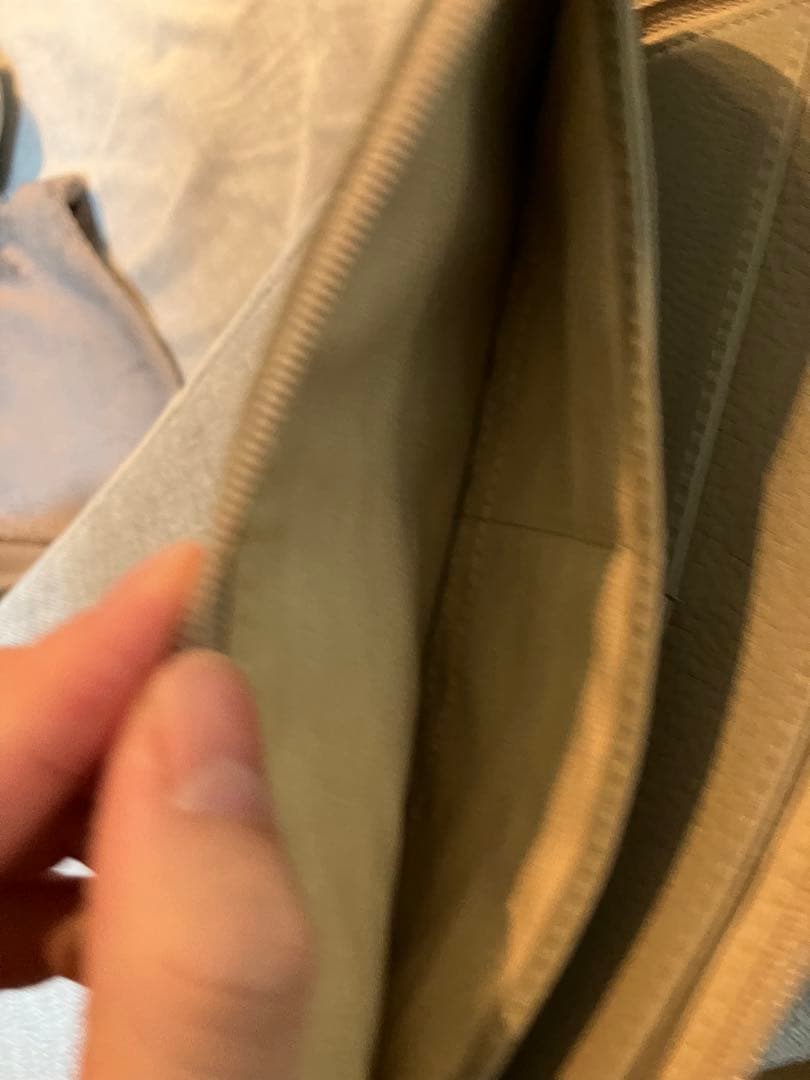 ATAOアタオ　 ゴールド 編み込みデザイン 長財布