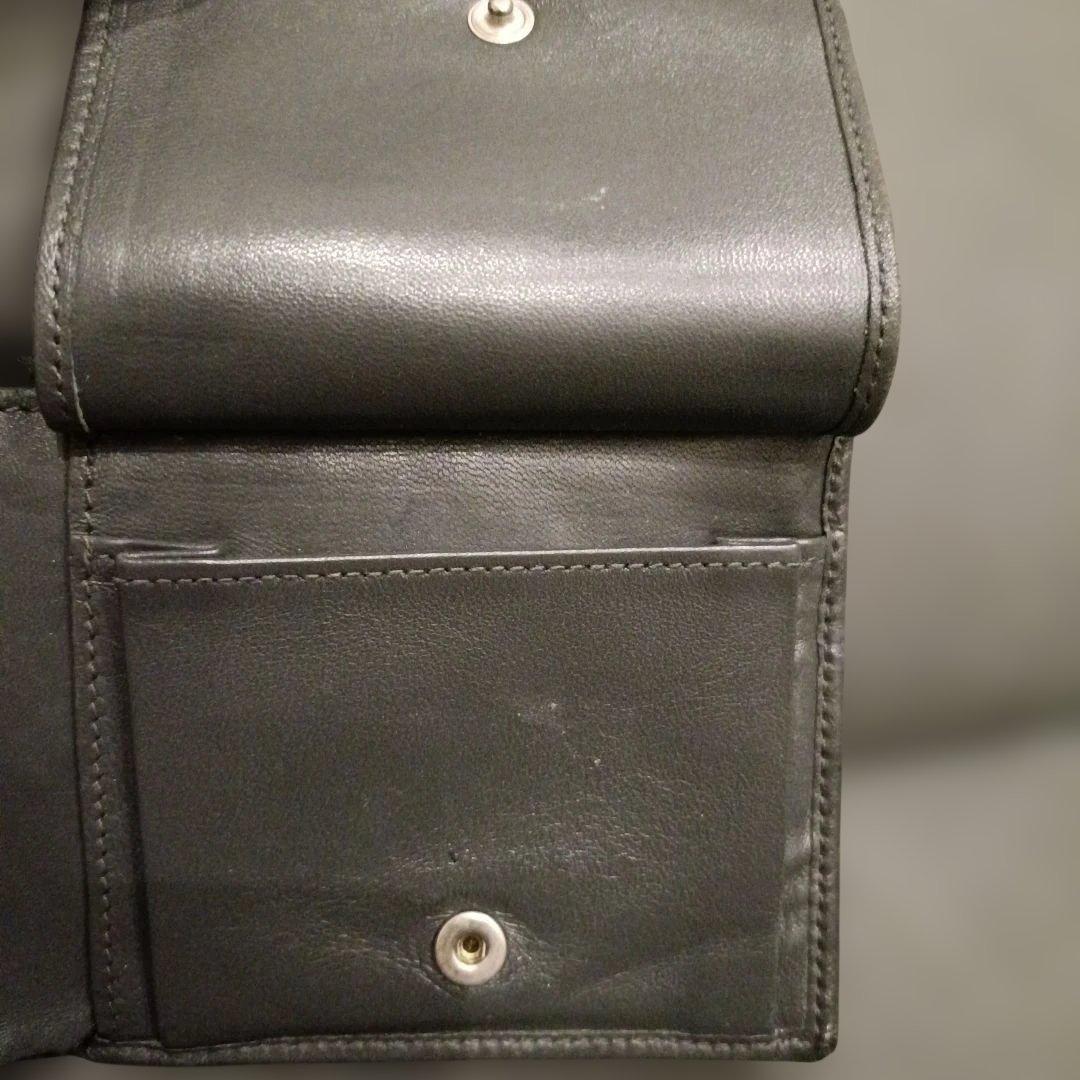BALENCIAGA 二つ折り財布 グレー