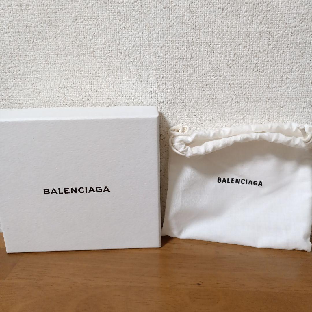 BALENCIAGA 二つ折り財布 グレー