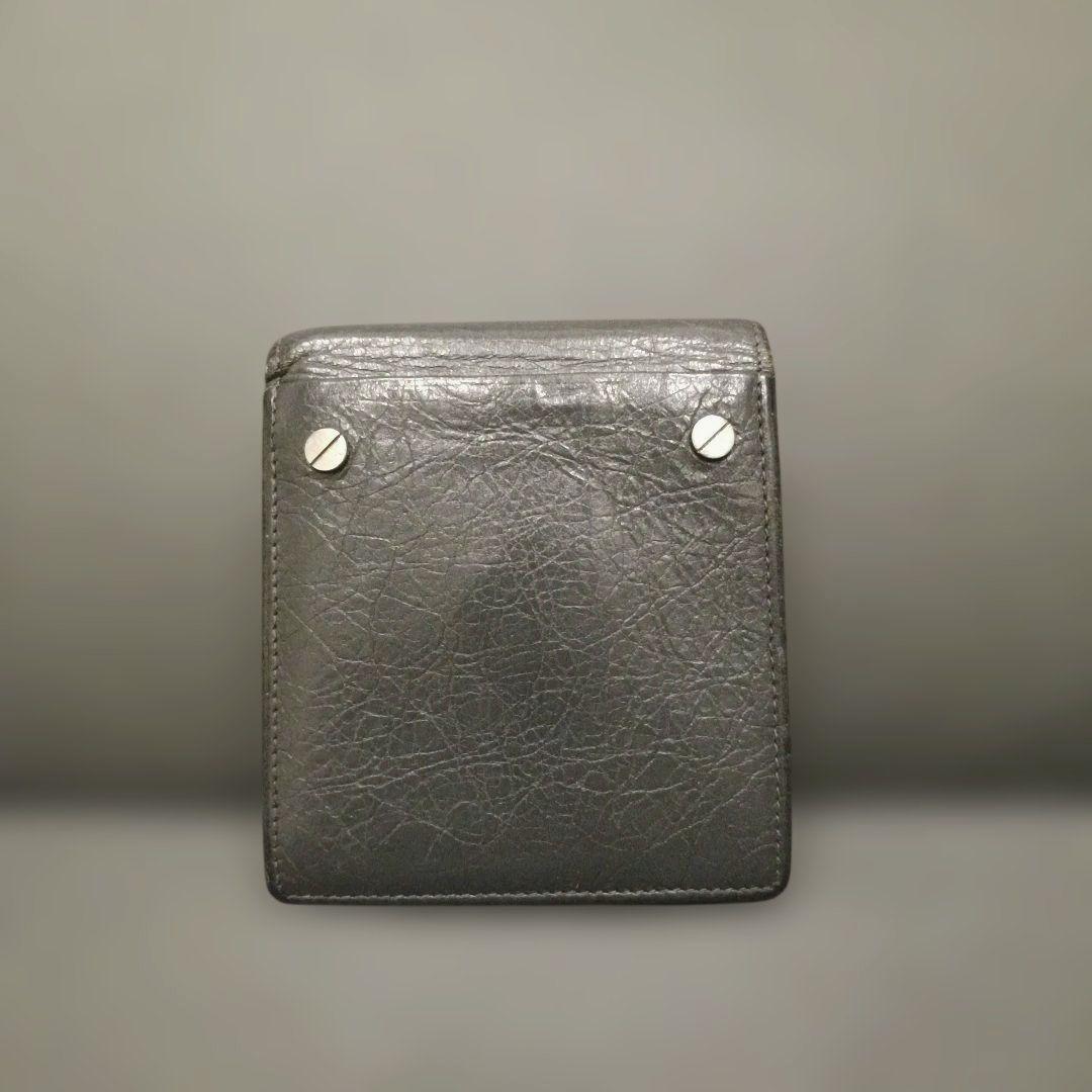 BALENCIAGA 二つ折り財布 グレー