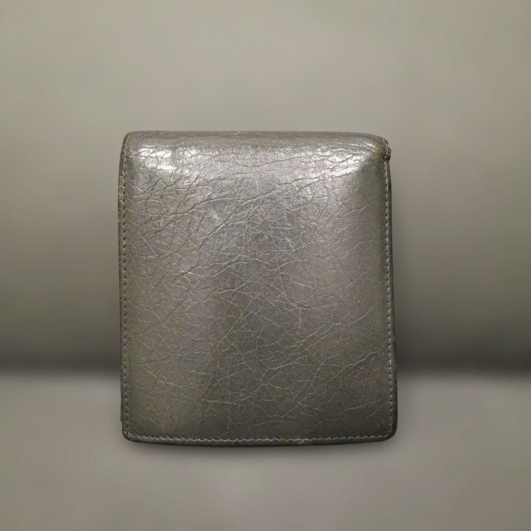 BALENCIAGA 二つ折り財布 グレー
