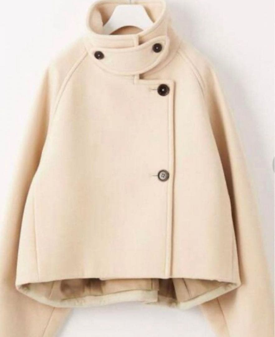 ＜EMMEL REFINES＞EM スタンドカラー ショート コート