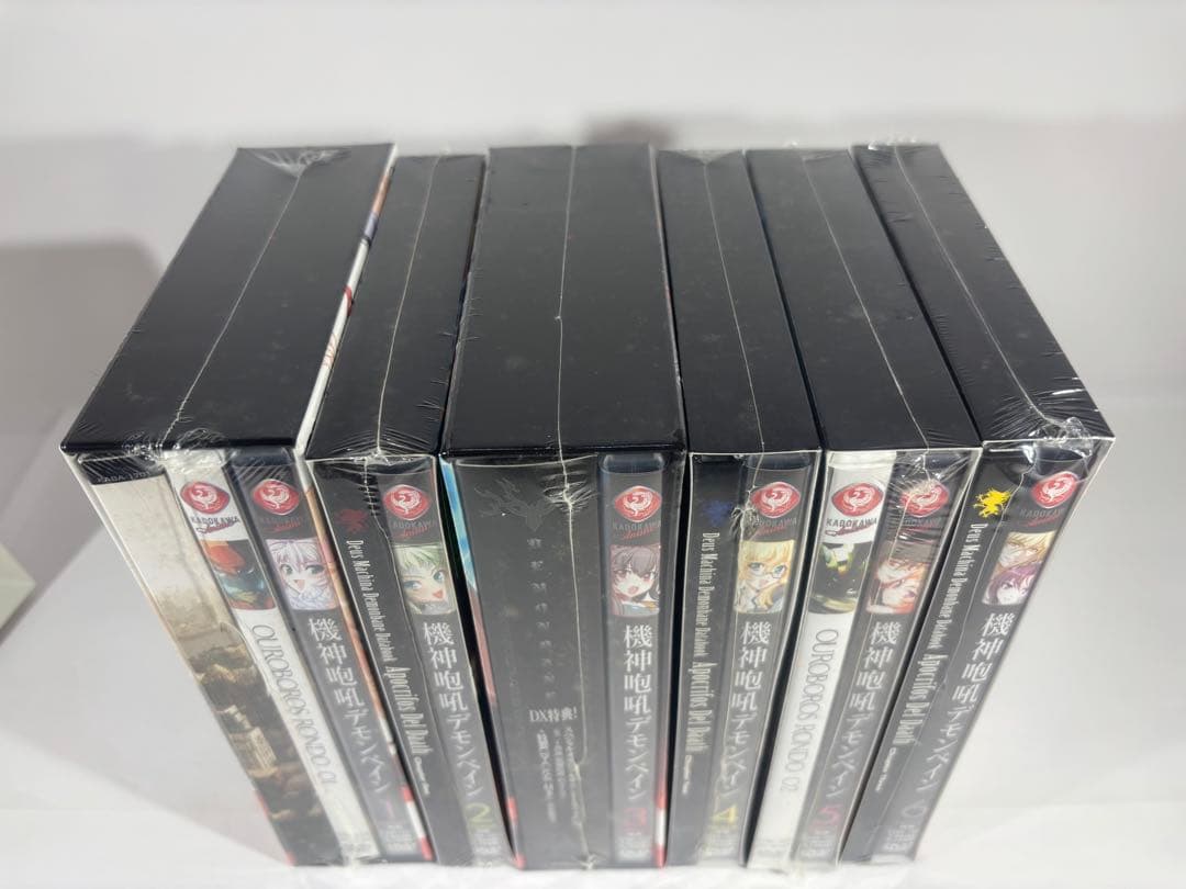 【未開封品】機神咆吼デモンベイン DVD 6巻セット 完全初回限定生産DX版