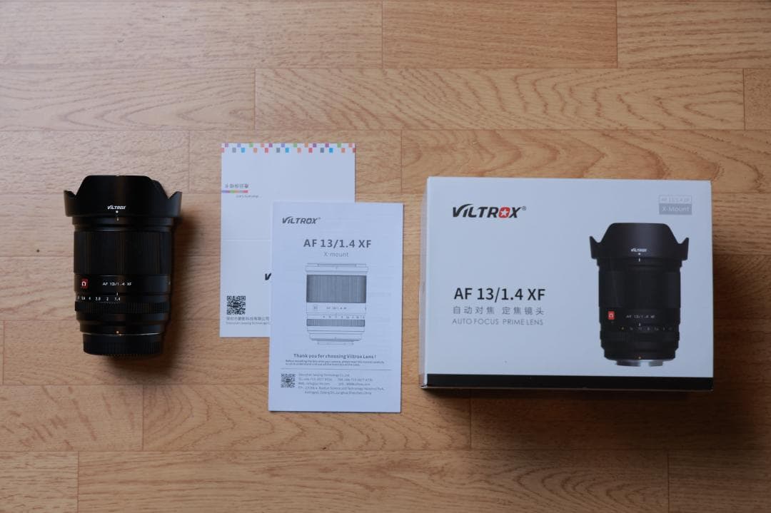 VILTROX AF 13mm F1.4 XF フジフイルム用