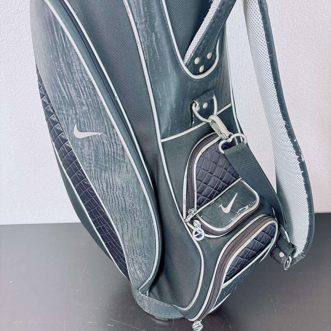 NIKE ナイキ ゴルフ カート型 キャディバッグ 5分割 ブラック 希少モデル