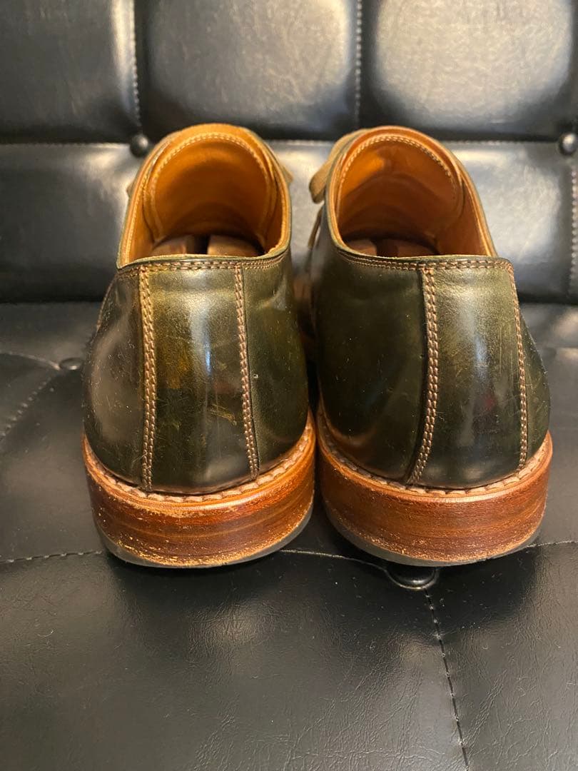 美品★モトMOTOコードバンプレーントゥシューズ CORDOVANサイズ2 27