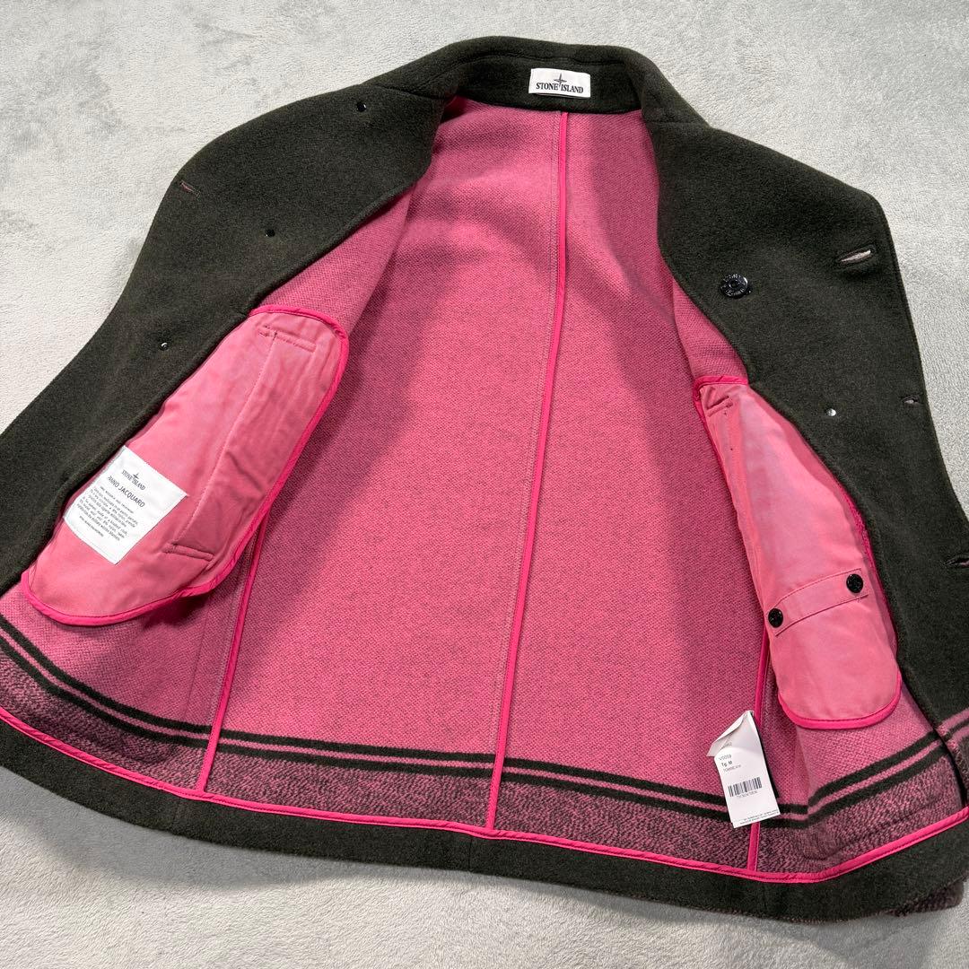 ストーンアイランド　カーキ　Pコート　Mサイズ　731541852