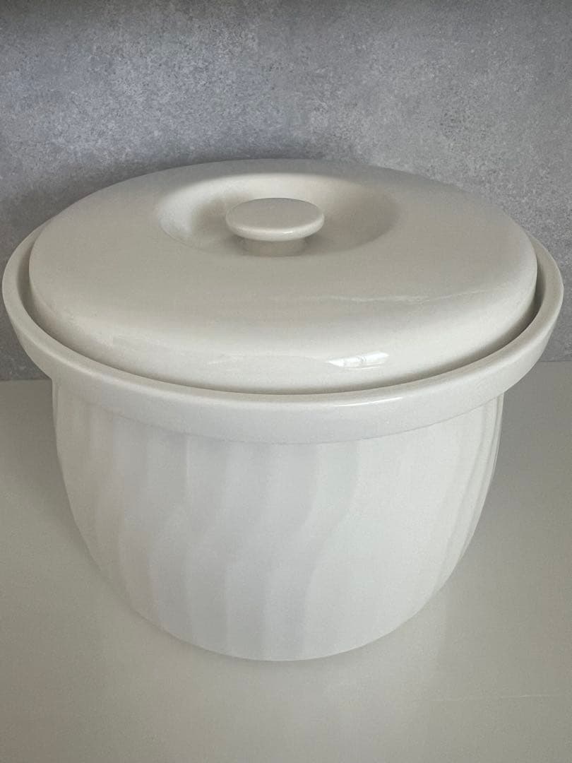 【希少】森修焼（しんしゅうやき）ぬか漬け容器「有用微生物のハーモニー」