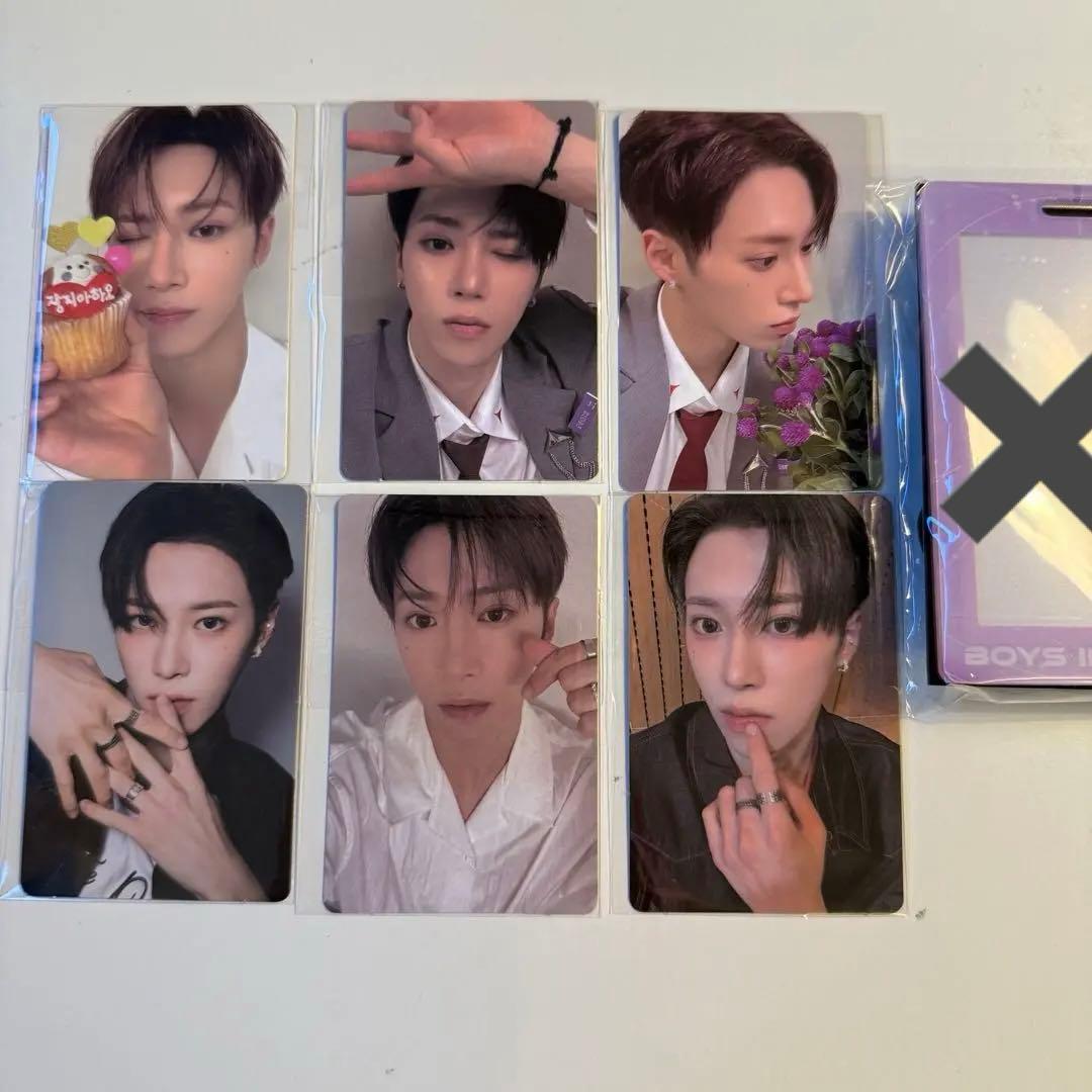 ボイプラ 2 アーカイブ展 韓国 トレカ 6枚セット 2週目 ジアハオ