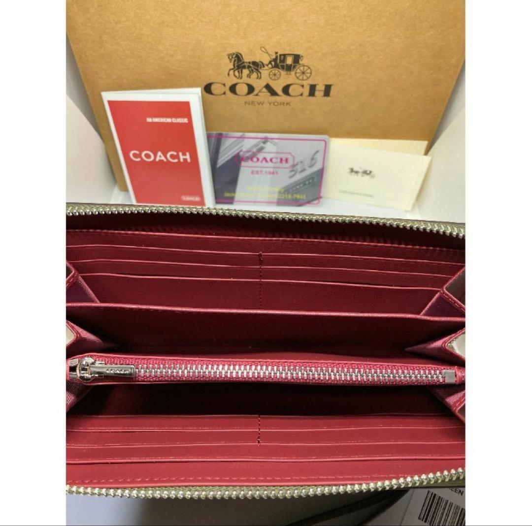 COACH　コーチ　C4715　長財布　パフォレイテッド　シグネチャー