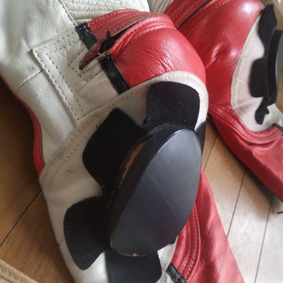 「23日までの出品」南海部品 革つなぎ Top-Rider サイズS