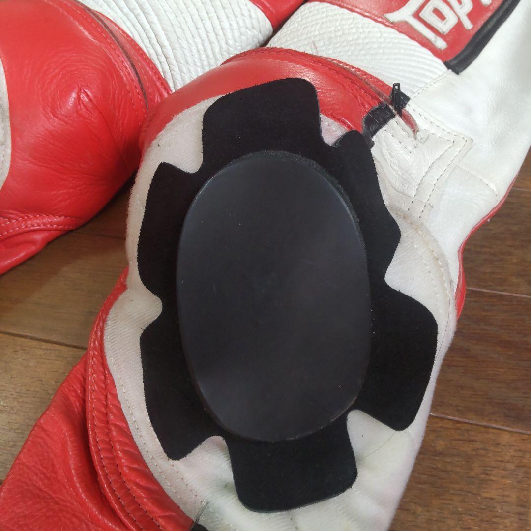 「23日までの出品」南海部品 革つなぎ Top-Rider サイズS