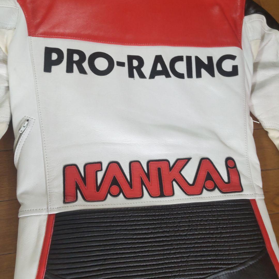 「23日までの出品」南海部品 革つなぎ Top-Rider サイズS