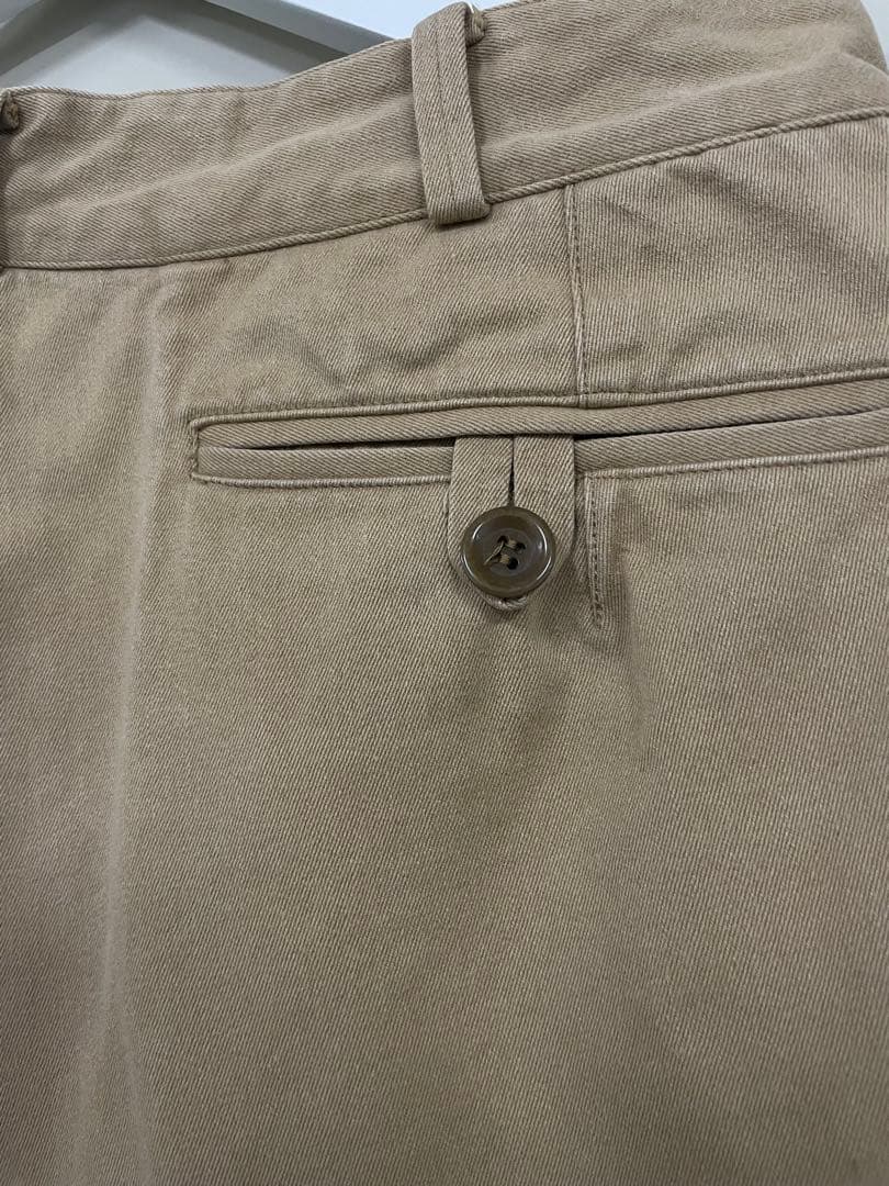 AUBERGE CC BAGS オーベルジュ　チノパン　茶綿