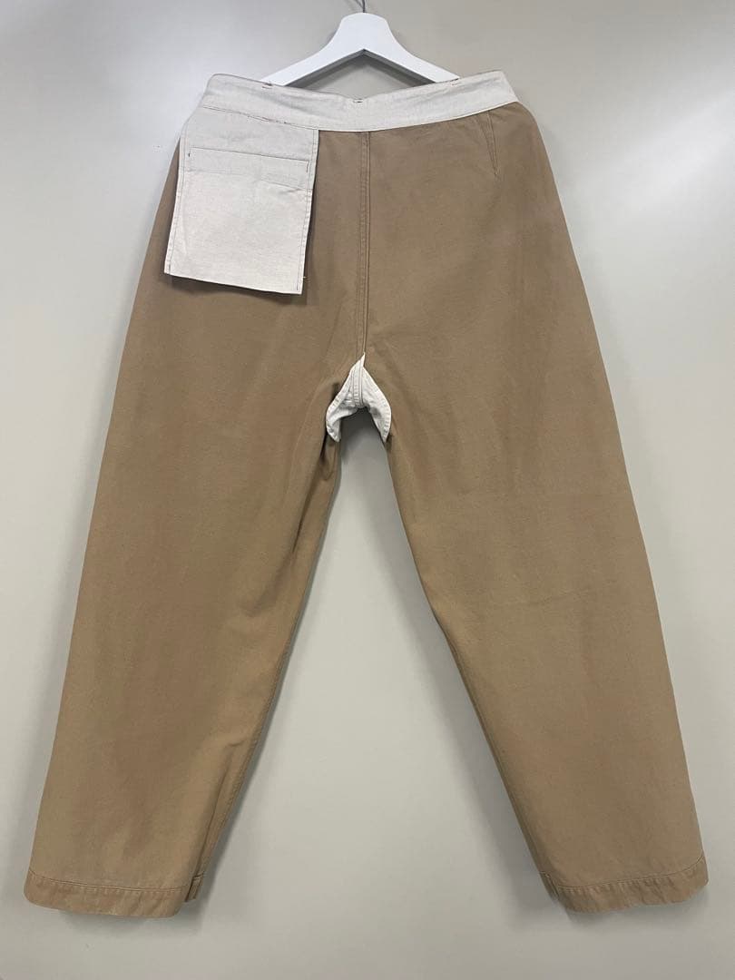 AUBERGE CC BAGS オーベルジュ　チノパン　茶綿